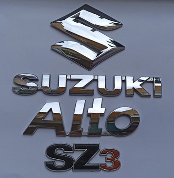 НАДПИСЬ ЭМБЛЕМА SUZUKI ALTO VII 09-14R