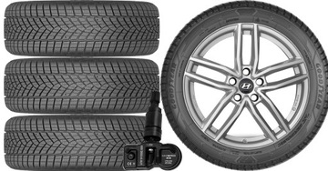 НОВЫЕ ШЕСТЕРНИ ЗИМА HYUNDAI SONATA GOODYEAR 225/50R17+TPMS