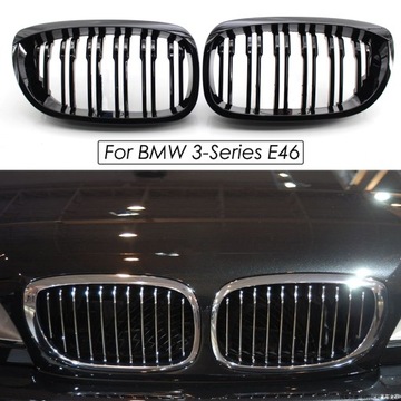 STYL СПОРТИВНЫЙ ЧЕРНЫЙ BŁYSZCZĄCY DO BMW SERII 3 E46