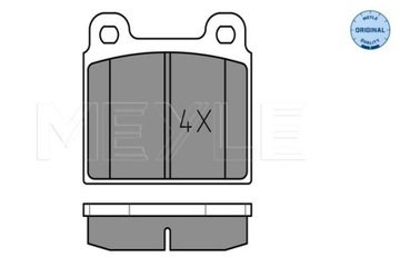 КОЛОДКИ HAM. VW P. T2 79- 86