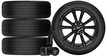 НОВЫЕ ШЕСТЕРНИ ЗИМА HYUNDAI GRAND SANTA FE CONTINENTAL 235/60R18+TPMS