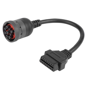 КАБЕЛЬ АДАПТЕР OBD2 9PIN DO 16PIN J1939 30.5CM