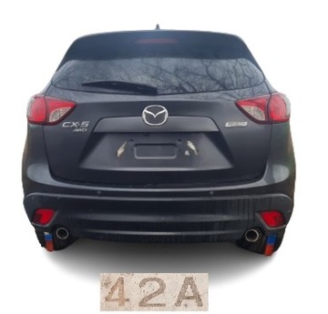 MAZDA CX5 12-17 БАМПЕР ЗАДНИЙ 42A METEOR GREY MICA