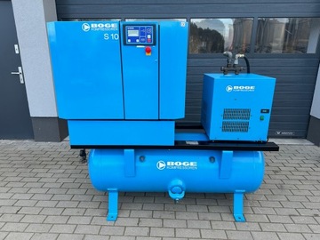 КОМПРЕССОР ВИНТОВОЙ BOGE 7.5KW 1.06M3/MIN 10 BAR. KAESER ATLAS