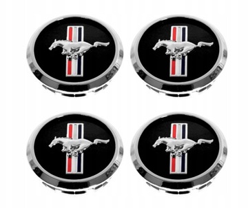 MUSTANG ЗАГЛУШКА КОЛПАЧОК ДИСКОВ 68 MM КОМПЛЕКТ 4 ШТ