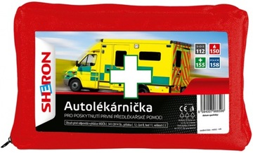 DAS ERSTE-HILFE-SET AUTOMOBIL SHERON, KOMPAKTOWA I LEKKO TRAGBAR