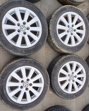 ШЕСТЕРНИ VW GOLF V VI VII PLUS PASSAT B6 B7 205/55/16 MICHELIN 2020R 5X112 ET45