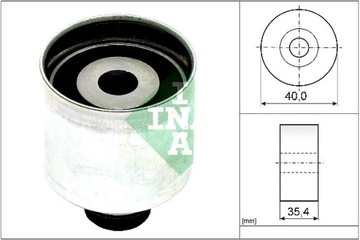 INA РОЛИК НАПРАВЛЯЮЩАЯ РЕМНЯ ГРМ AUDI A2 A3 A4 ALLROAD B8 A4 B6 A4