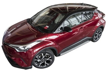 TOYOTA C-HR AX10 2016+ ПОДНОЖКИ БОКОВЫЕ ПОРОГИ АВТОМОБИЛЬНЫЙ OEM