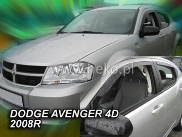 ОБТЕКАТЕЛИ HEKO DODGE AVENGER 4D OD 2008 ПЕРЕД 2 ШТУКИ