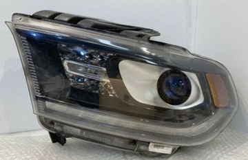 DODGE DURANGO 2014 SCHEINWERFER SCHEINWERFER SCHWARZ LED (LEUCHTDIODE) LINKE