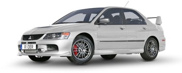 НАКЛАДКИ БОКОВЫЕ MITSUBISHI LANCER EVO VII, 2006-2008