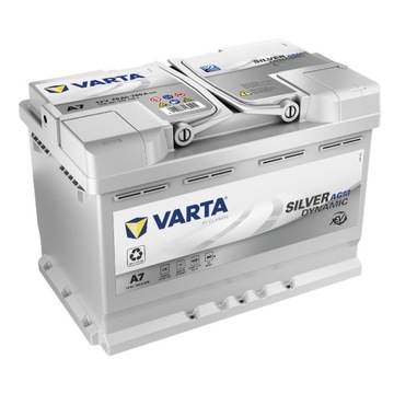 АККУМУЛЯТОР VARTA SILVER AGM E39 START-STOP 70AH 760A A7