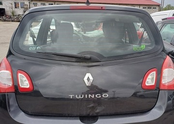 RENAULT TWINGO II 13R КРЫШКА БАГАЖНИКА СТЕКЛО ЗАД ФОНАРИ