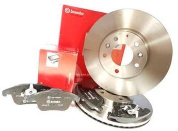 BREMBO TARCZE+KLOCKI ПЕРЕД DODGE CALIBER 294MM