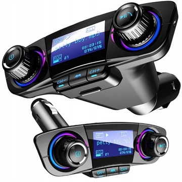 TRANSMITER FM BLUETOOTH 5.0 USB МНОГОФУНКЦИОНАЛЬНЫЙ 8W1