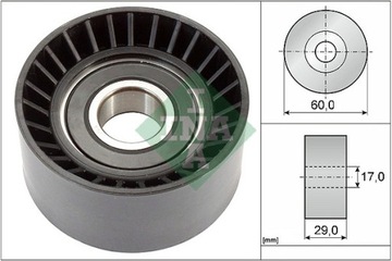 РОЛИК РЕМНЯ ПОЛИКЛИНОВЫЙ OPEL 532036420