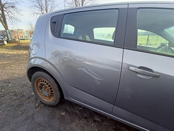 CHEVROLET AVEO T300 H/B ДВЕРЬ ПРАВОЕ ЗАДНЕЕ