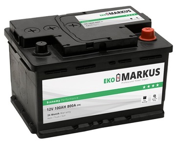 АККУМУЛЯТОР MARKUS EKO 100AH 800A