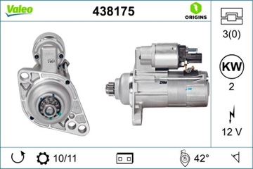 СТАРТЕР VALEO ORIGINS NEW 438175