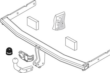 BRN356600 BRINK КРЮК БУКСИРОВОЧНЫЙ VW TOURAN (1T3) 10-