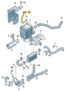 ПАТРУБОК ПАТРУБОК ТРУБКА ТОПЛИВА WEBASTO 1T0201418C VW OE