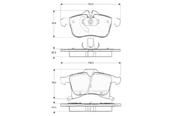 STARLINE КОЛОДКИ ТОРМОЗНЫЕ CITROEN JUMPER FORD SCORPIO LANDROVER