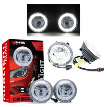 ФАРИ LED (СВЕТОДИОД ) КРУГЛЫЕ ХОДОВЫЕ ОГНИ ДХО GMC / PONTIAC