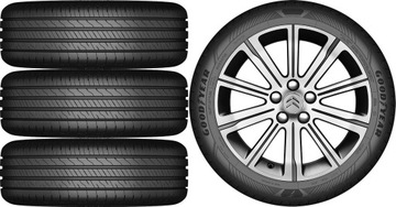 ШЕСТЕРНИ ЛЕТО CITROEN C4 PICASSO 2 GOODYEAR 205/55R17