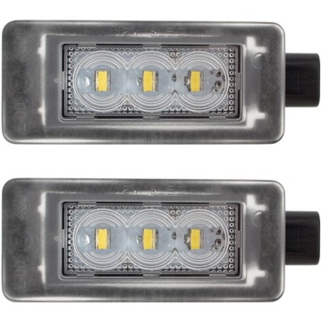 ЛАМПОЧКИ LED (СВІТЛОДІОД) НОМЕРНОГО ЗНАКА DO CITROEN C5 III 3 2008-