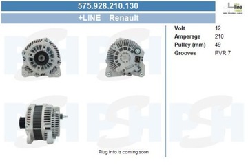 BV PSH 575.928.210.130 ГЕНЕРАТОР