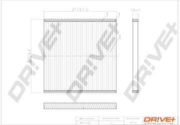 DRIVE+ ФІЛЬТР САЛОНУ TOYOTA YARIS 01-05 STANDAR D