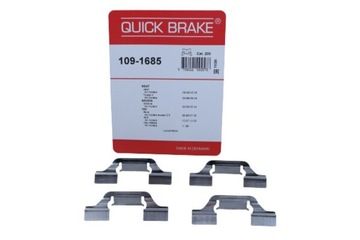 КОМПЛЕКТ INST. КОЛОДОК HAM. VW T. BORA/GOLF 98-06 QUICK BRAKE