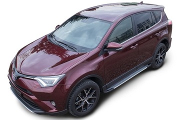 TOYOTA RAV4 IV 13-15 PRE РЕСТАЙЛ ПОДНОЖКИ БОКОВЫЕ ПОРОГИ