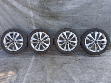 MERCEDES C-KLASA W205 W204 ШЕСТЕРНИ ЗИМА ДИСКИ 225/45R17 5X112 ET48,5 7JX17 КОМПЛЕКТ