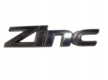 ЭМБЛЕМА ZINC ЗАДНЕЙ КРЫШКИ БАГАЖНИКА TOYOTA YARIS II 2006-2011 ГОД