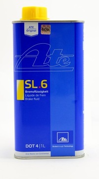 ATE DOT4 SL6 ЖИДКОСТЬ ТОРМОЗНОЙ ОРИГИНАЛ SL 6 ESP 1L