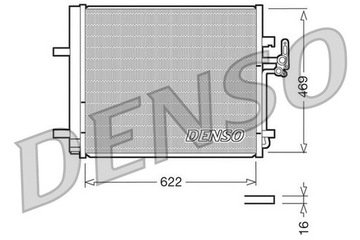 РАДИАТОР КОНДИЦИОНЕРА DENSO DCN10016