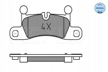 КОЛОДКИ HAM. VW T. TOUAREG 3,0-4,2 TDI 10- 0252472116 MEYLE