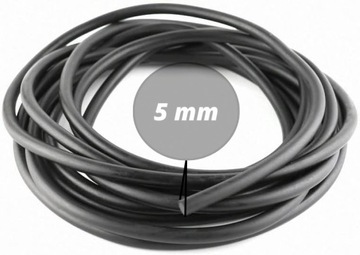 SZNUR EPDM 5MM, УПЛОТНИТЕЛЬ MIKROGUMA, 20 МЕТРОВ