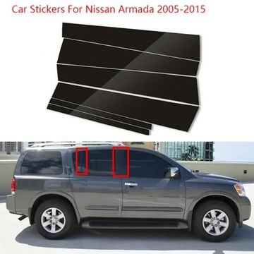 ДЛЯ NISSAN ARMADA 2005-2015 ХРОМ STYLIZACJA SAMOC