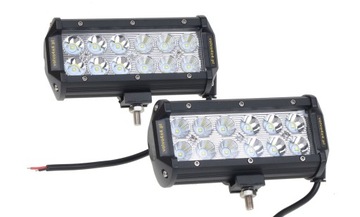 2X ФАРА ROBOCZE ПРОТИВОТУМАНКИ LED (СВЕТОДИОД ) ТИП 36W COMBO 12/24V