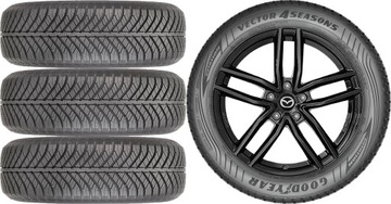 ШЕСТЕРНИ ВСЕСЕЗОННЫЕ MAZDA PREMACY GOODYEAR 205/50R17