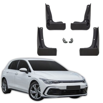 SCHMUTZFÄNGER VOLKSWAGEN GOLF 8 R LINE OD 2020 4 STÜCK