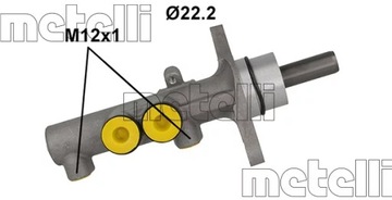 05-1186/MET НАСОС ГАЛЬМІВНИЙ VAG