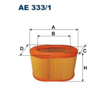 ФИЛЬТР ВОЗДУХА ФИЛЬТРON AE 333/1