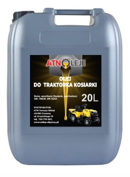 МАСЛО DO КОСИЛКИ KOSIAREK TRAKTORKA SAE 10W30 20L АГРЕГАТА UBIJARKI