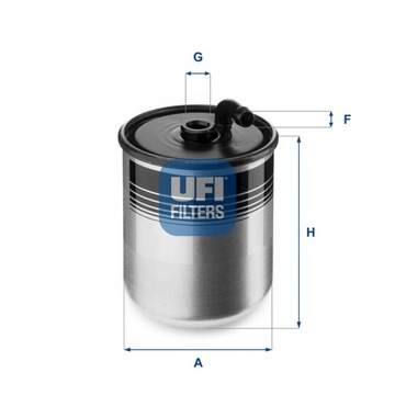 ФИЛЬТР ТОПЛИВА UFI 24.429.00