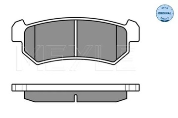 КОЛОДКИ HAM. DAEWOO T. NUBIRA 1,6-2,0 16V 97-