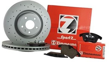 ZIMMERMANN TARCZE+KLOCKI T BMW 3 E90 E91 E92 300MM